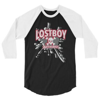 Vampyre Diago Diablo "Lost Boy Skateboards Brand 2" 3/4 sleeve raglan shirt