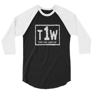 Type One Warrior "T.1.W." 3/4 sleeve raglan shirt