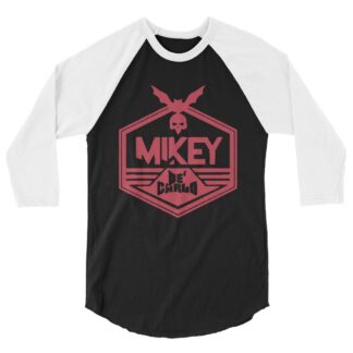 Vampyre Diago Diablo "Mikey de Carlo Patch" 3/4 sleeve raglan shirt