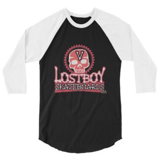 Vampyre Diago Diablo "Lostboy Skateboards Brand Logo" 3/4 sleeve raglan shirt