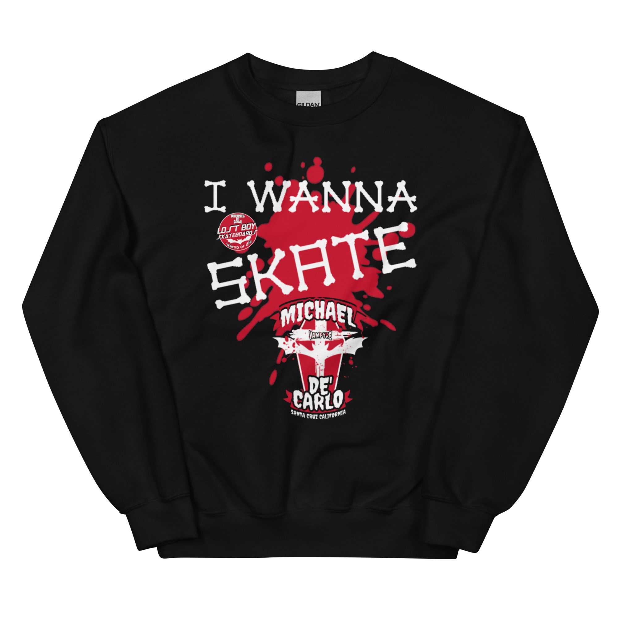 Vampyre Diago Diablo "I Wanna Skate" Unisex Sweatshirt