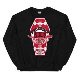 Vampyre Diago Diablo "Punk Rock Vamp Skateboard" Unisex Sweatshirt