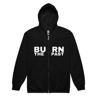 TJ Meyer "Burn The Past" Unisex Zip Up Hoodie