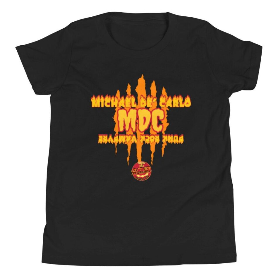 Vampyre Diago Diablo "Punk Rock Vampyre Brand" Youth Short Sleeve T-Shirt