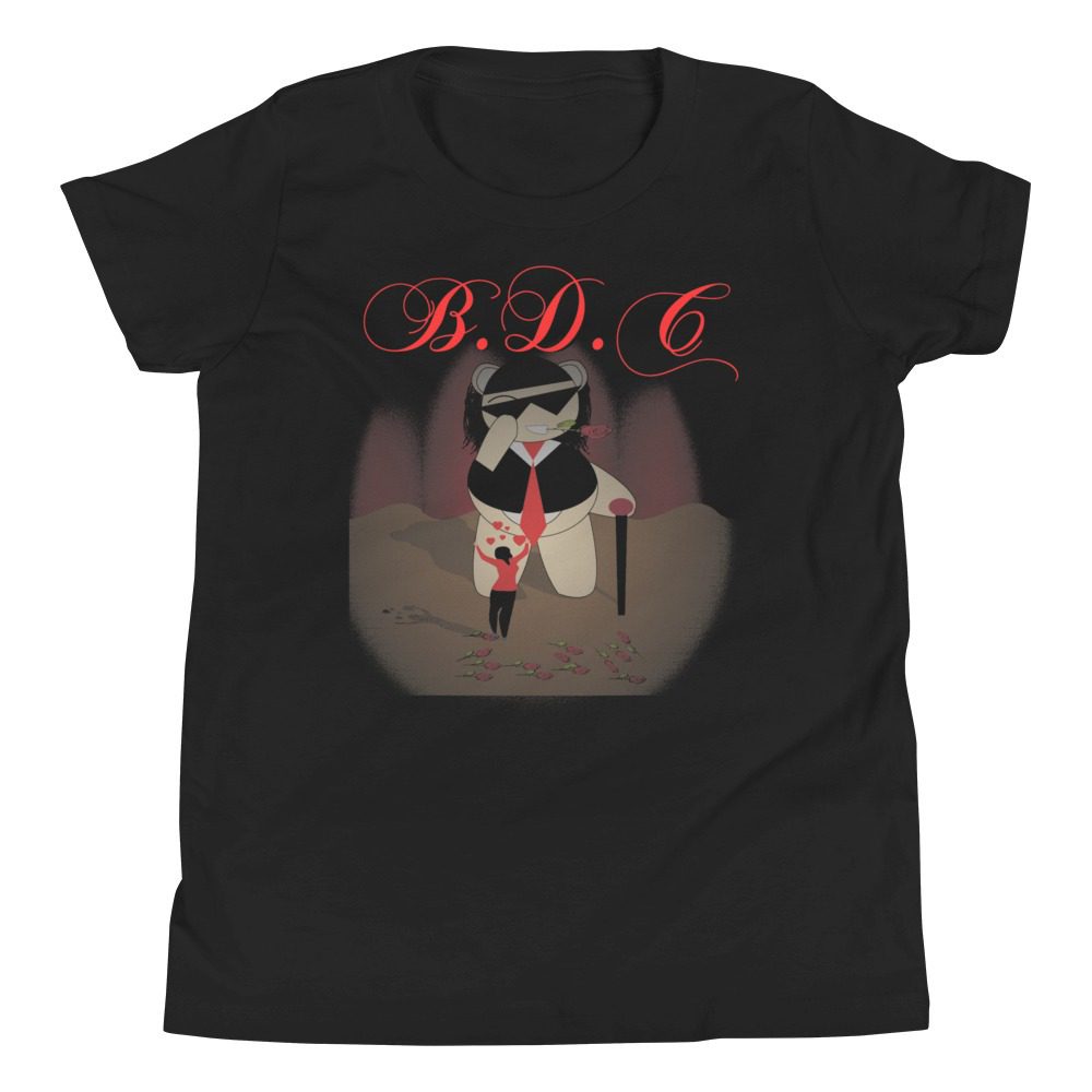 Big Daddy Cruz "Love Bear" Youth Short Sleeve T-Shirt