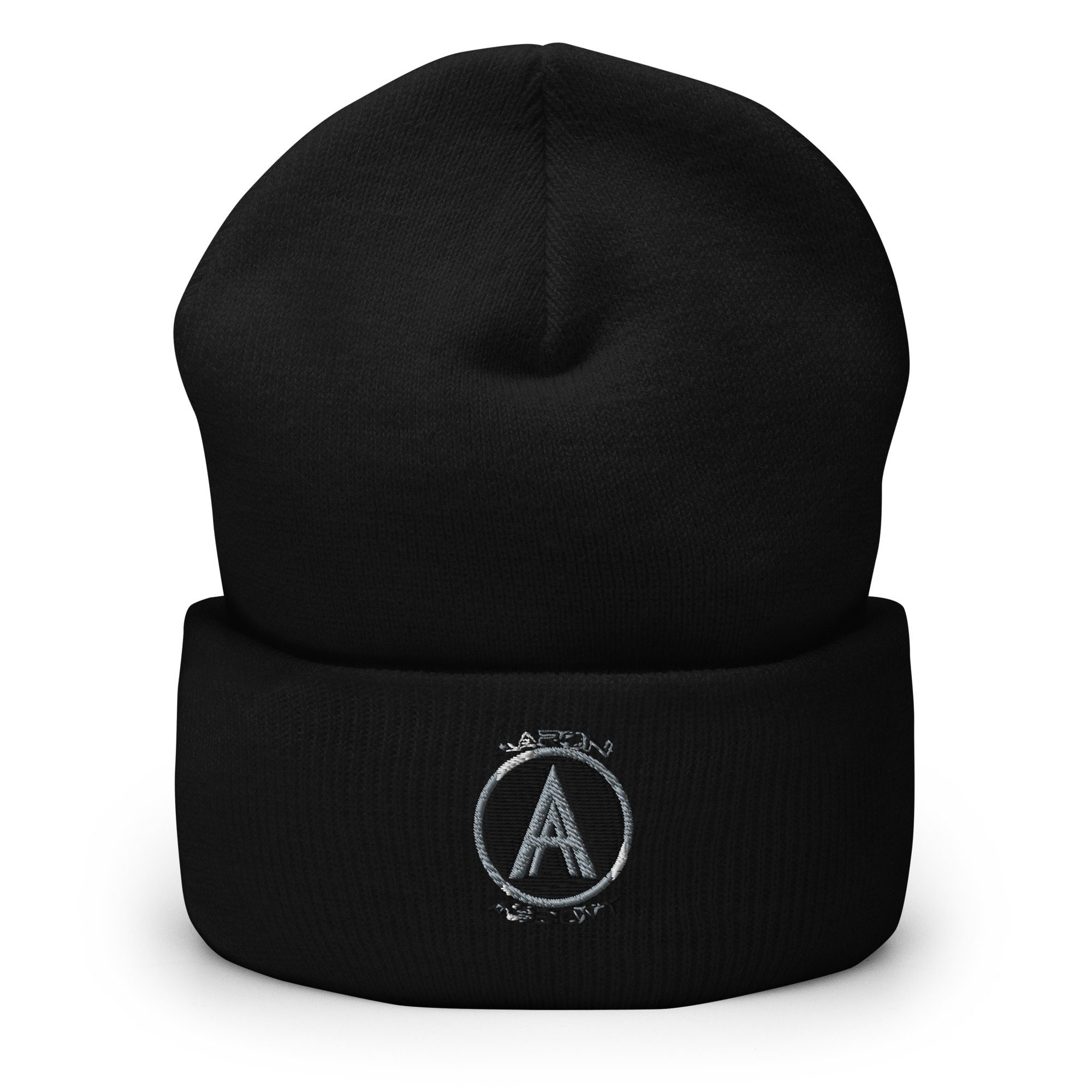Aaron Abbott "Silver Double A" Cuffed Beanie