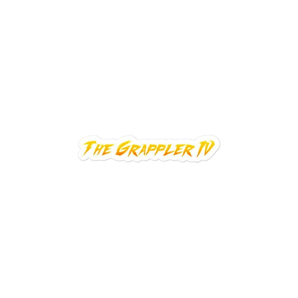 The Grappler IV "Grappler IV (Piper)" Bubble-free stickers