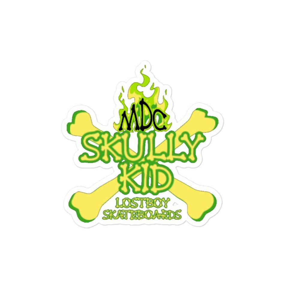 Vampyre Diago Diablo "Skully Kid Logo" Bubble-free stickers