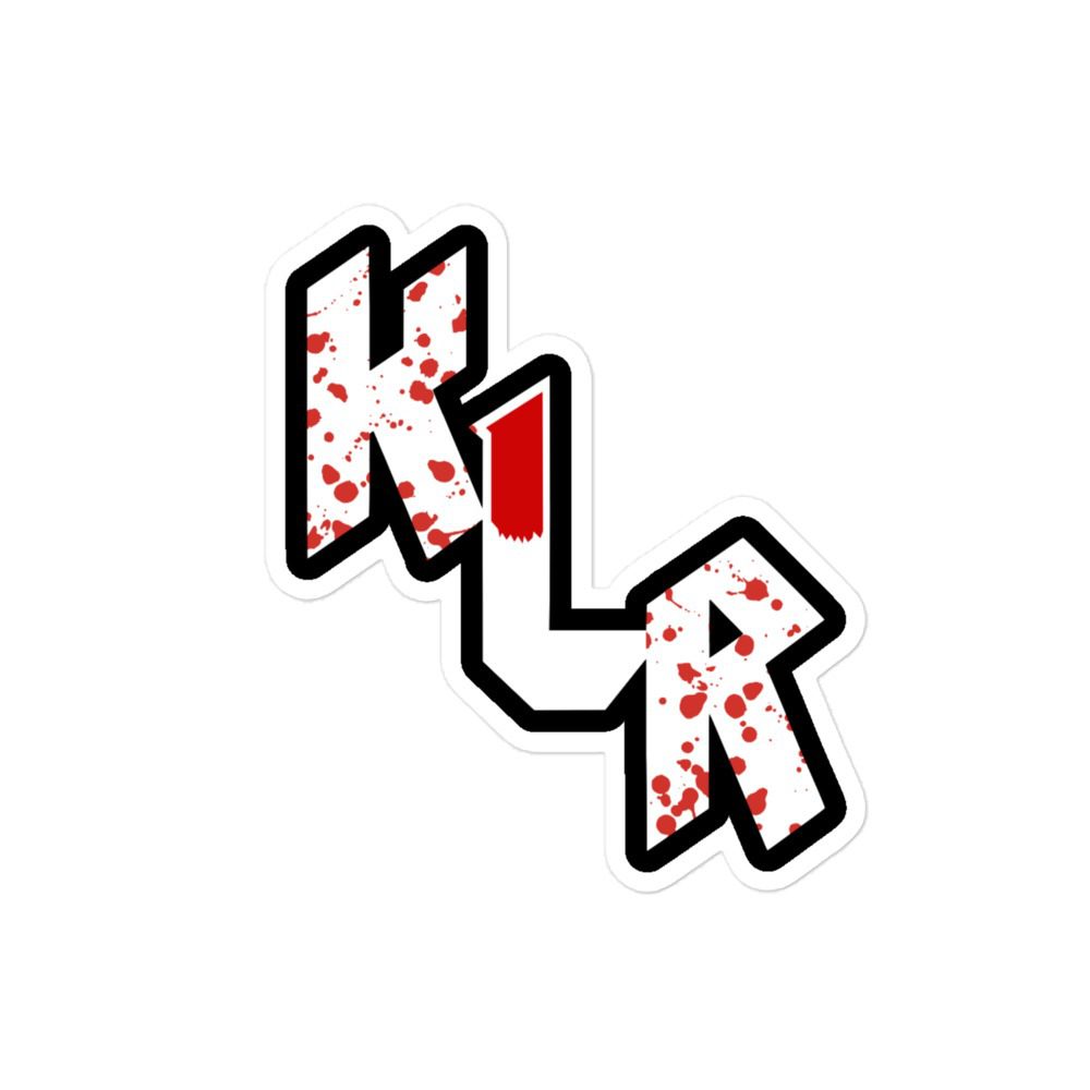 Sebastian Exall "KLR" Bubble-free stickers
