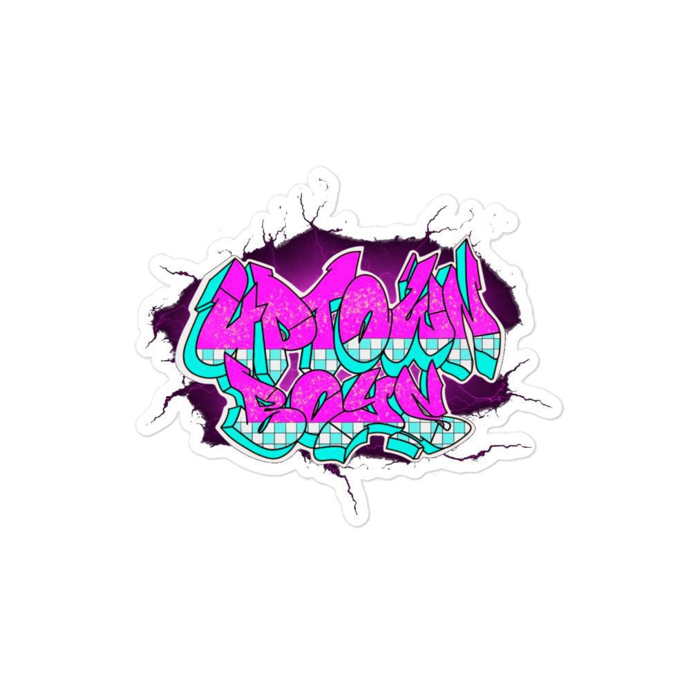 Matt Awesome "The Uptown Boys Logo" Bubble-free stickers