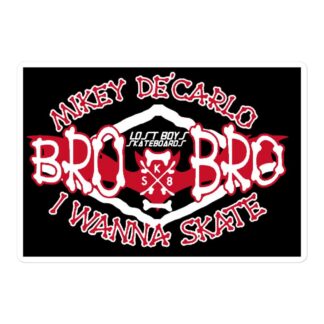 Vampyre Diago Diablo "Bro Bro I Wanna Skate Bro" Bubble-free stickers