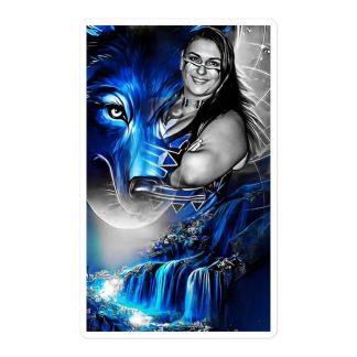 Nakoma Tala “Waterfall” Bubble-free stickers