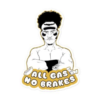 Corey Calhoun "Hotdog? Handshake?" Bubble-free stickers