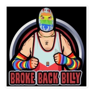 Broke Back Billy "Broke Back Billy Shield 2" Bubble-free stickers