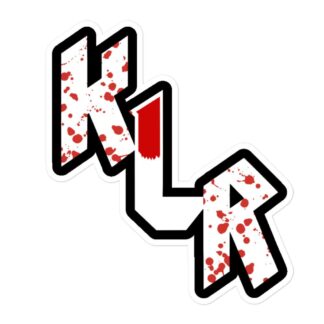 Sebastian Exall "KLR" Bubble-free stickers