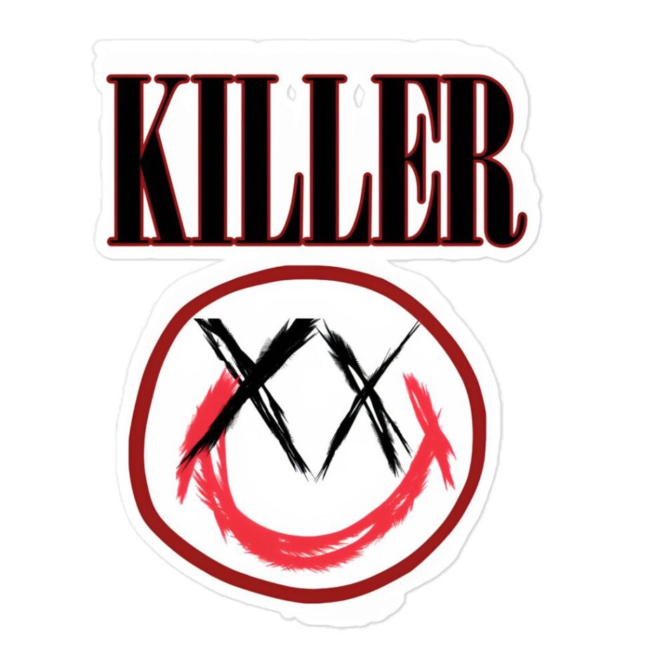 Sebastian Exall "The Killer" Bubble-free stickers