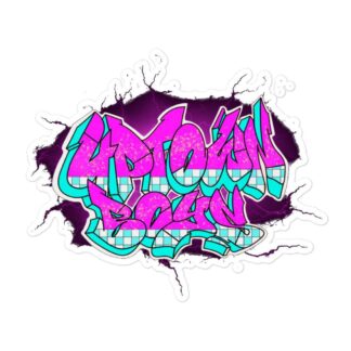 Matt Awesome "The Uptown Boys Logo" Bubble-free stickers