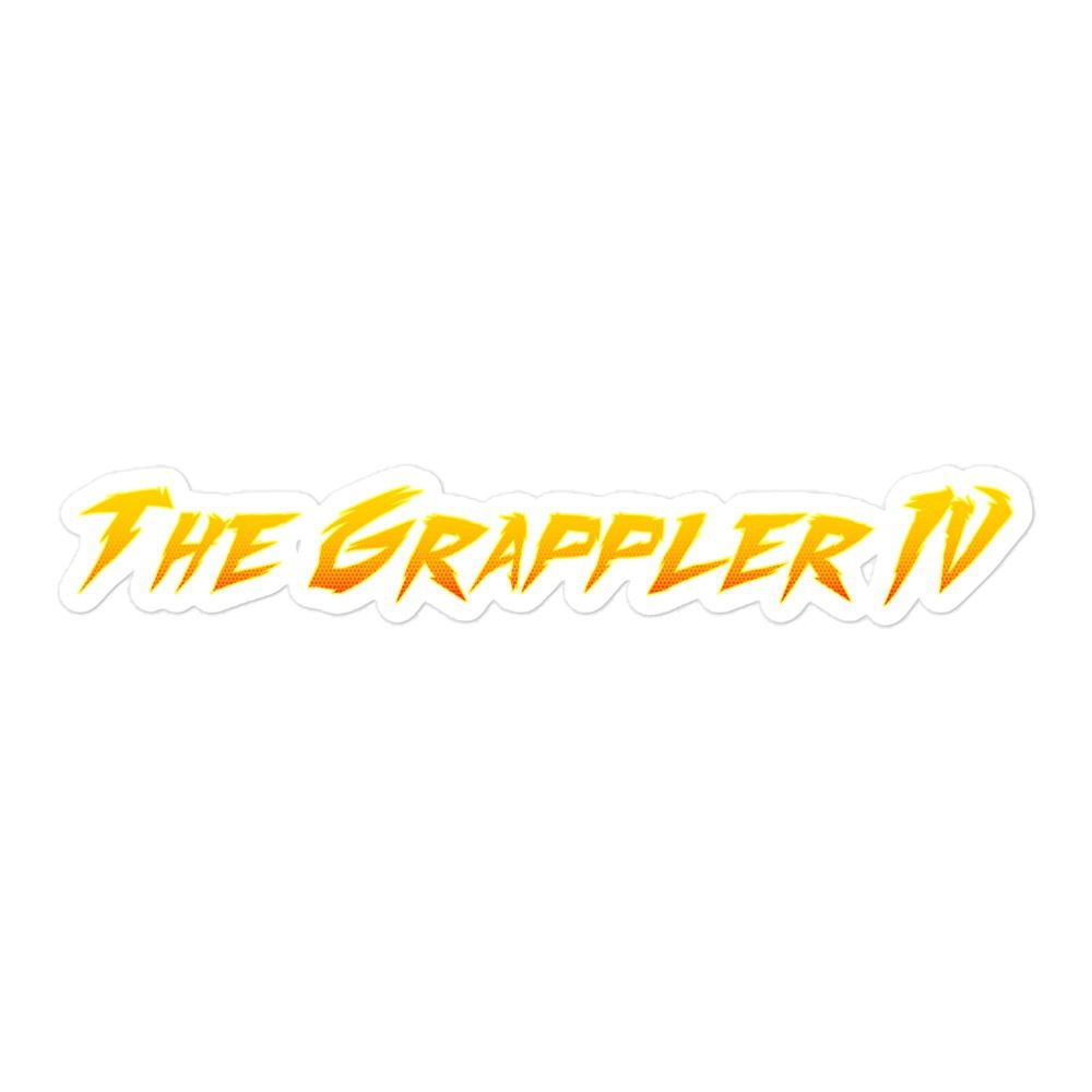 The Grappler IV "Grappler IV (Piper)" Bubble-free stickers
