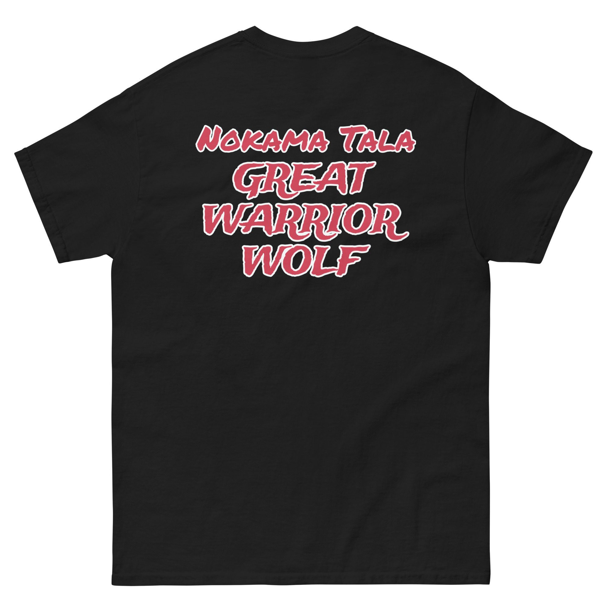 Nakoma Tala “Great Warrior Wolf” Short Sleeve Unisex t-shirt