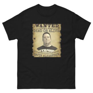 Gavin Alexander "Nightmares Wanted Dead or Alive" Short Sleeve Unisex t-shirt