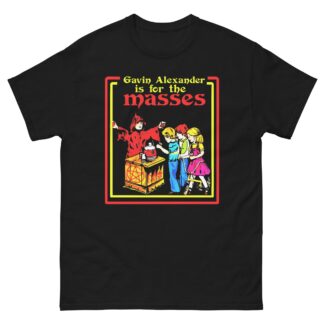 Gavin Alexander "Gavin is for the Masses" Short Sleeve Unisex t-shirt