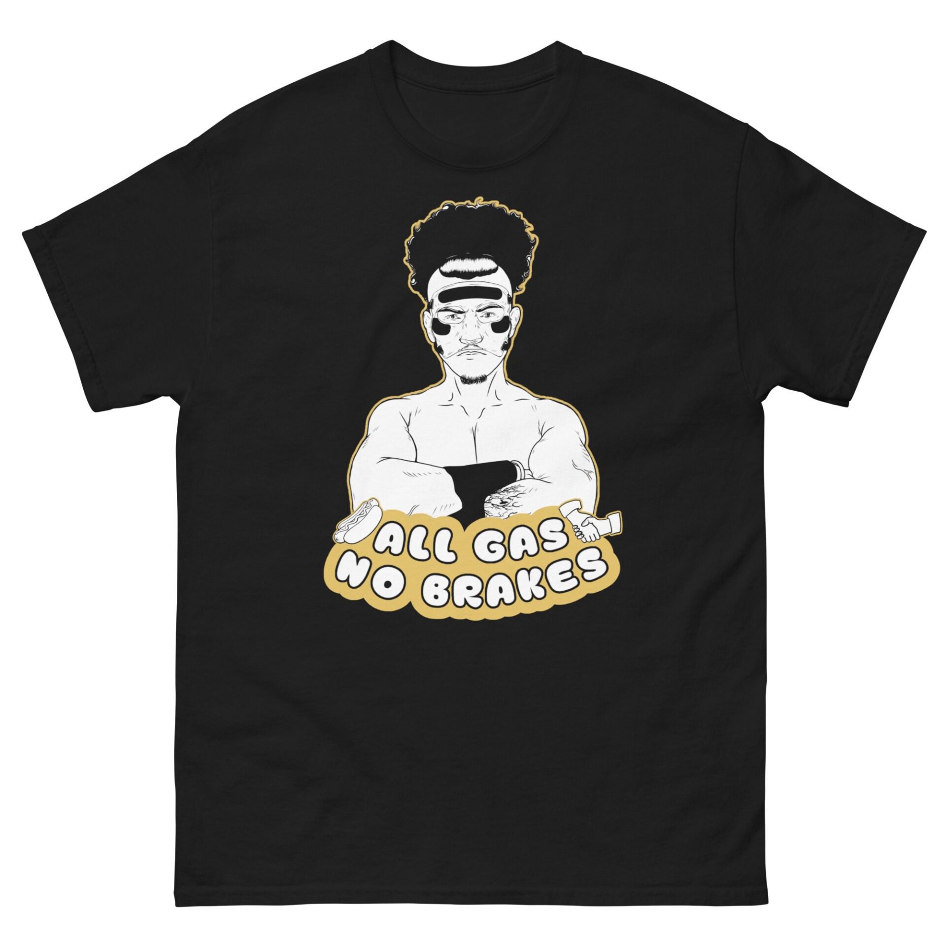 Corey Calhoun "Hotdog? Handshake?" Short Sleeve Unisex t-shirt
