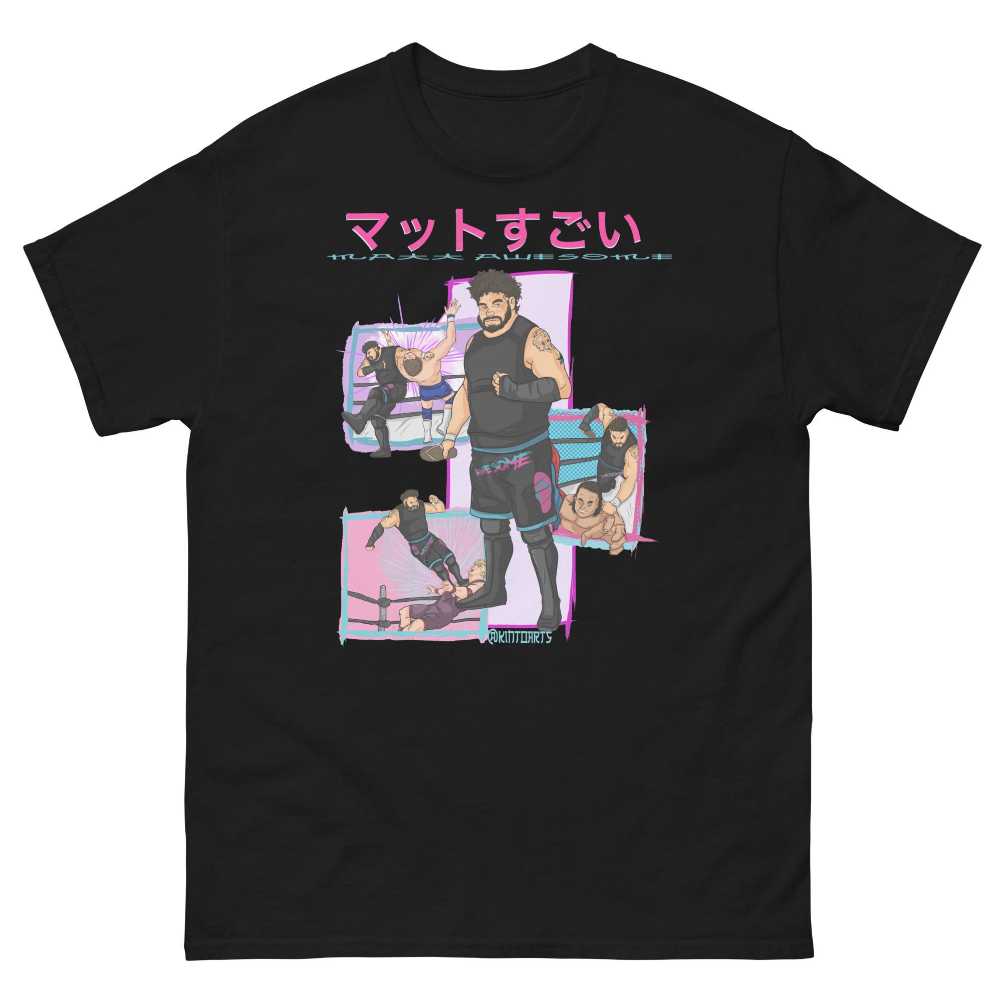 Matt Awesome "Anime Awesome" Short Sleeve Unisex t-shirt
