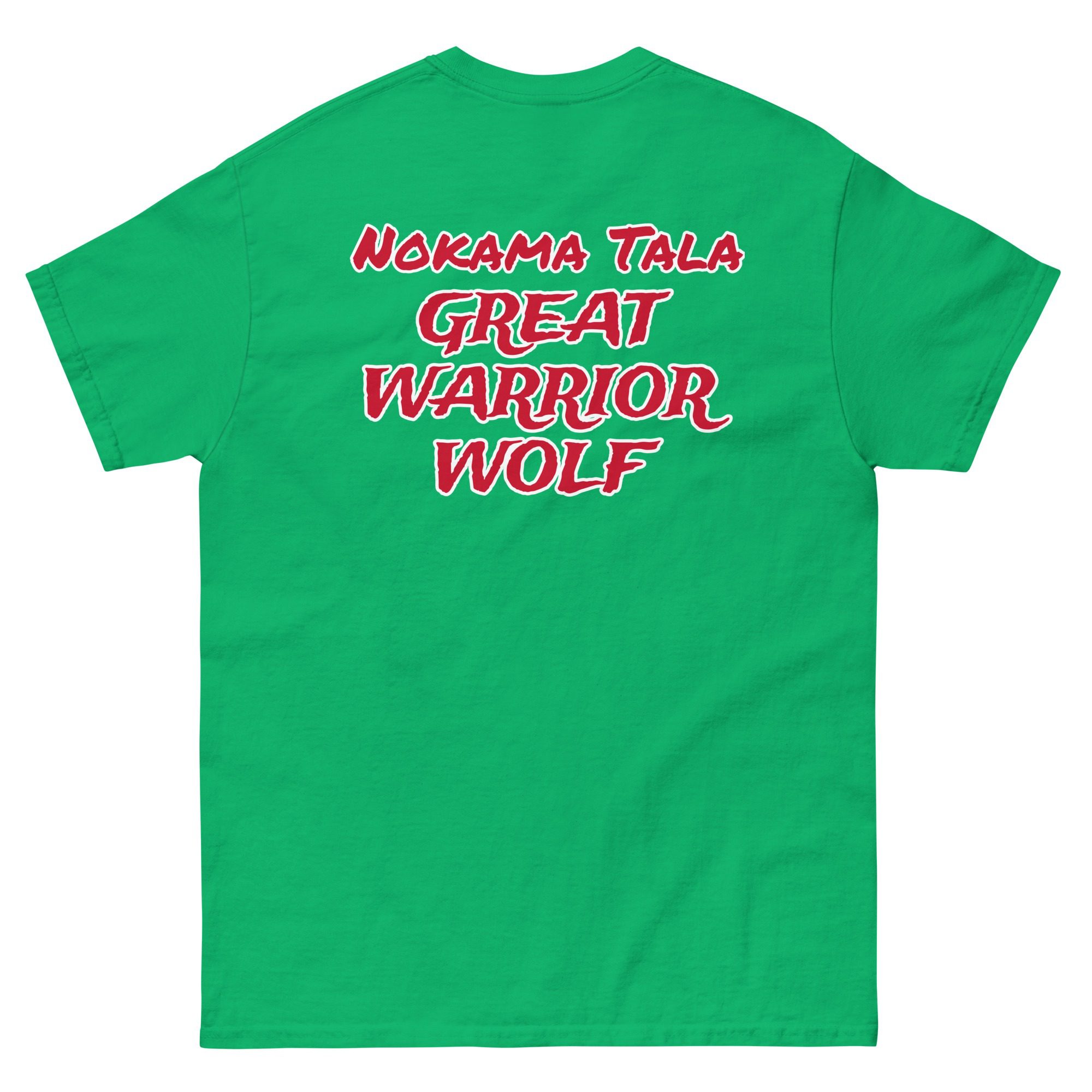 Nakoma Tala “Great Warrior Wolf” Short Sleeve Unisex t-shirt