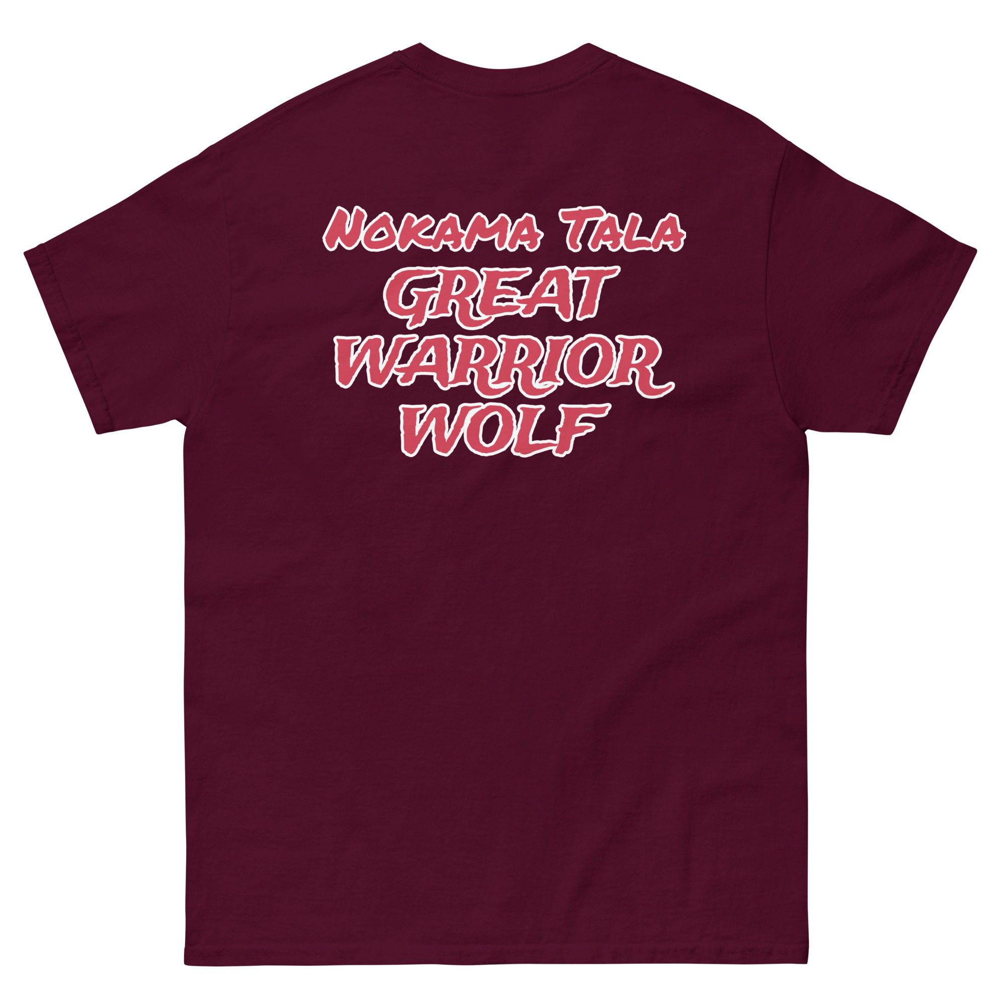 Nakoma Tala “Great Warrior Wolf” Short Sleeve Unisex t-shirt