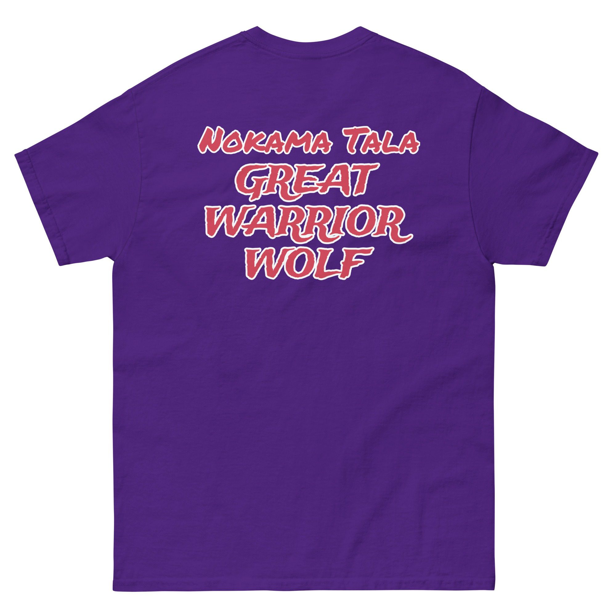 Nakoma Tala “Great Warrior Wolf” Short Sleeve Unisex t-shirt