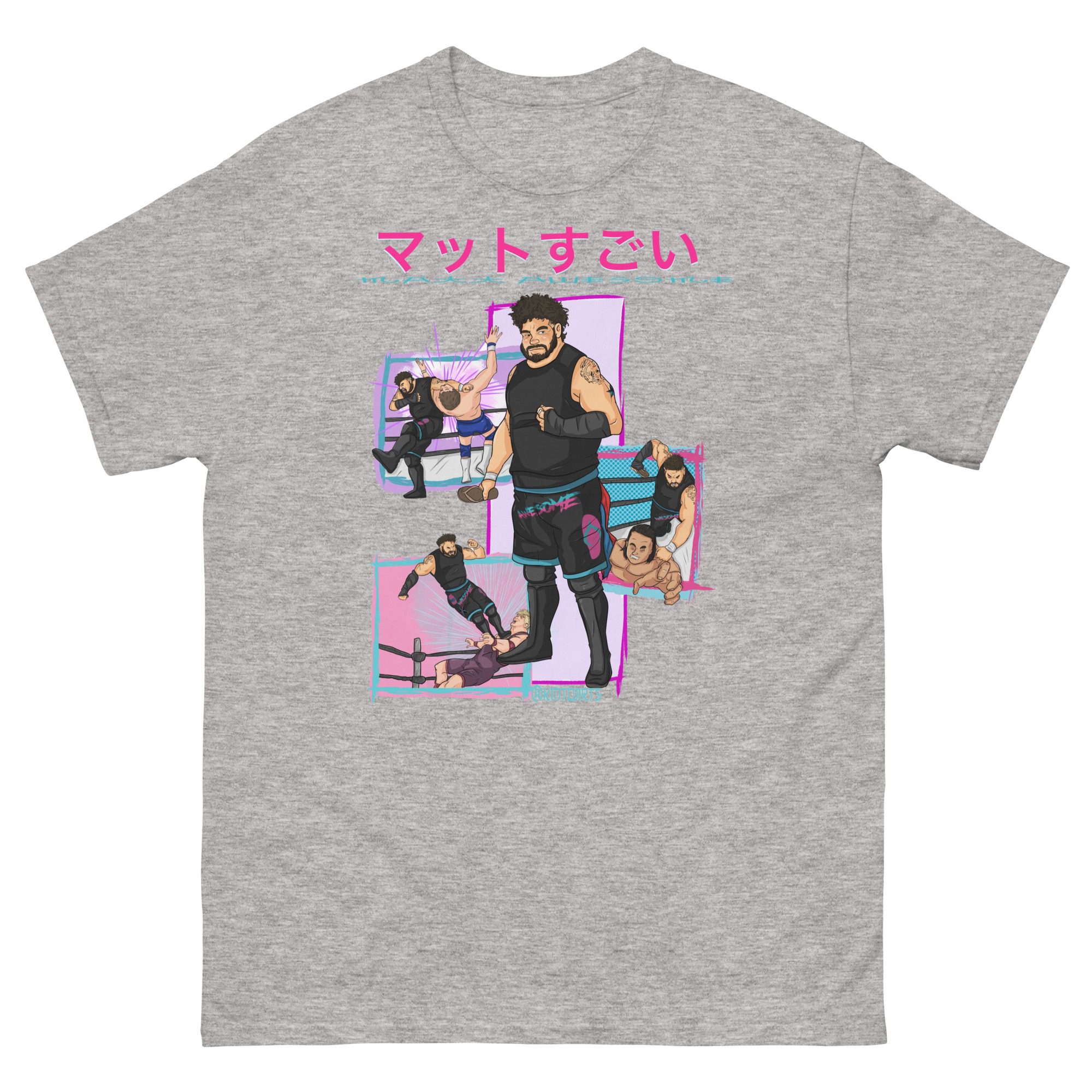 Matt Awesome "Anime Awesome" Short Sleeve Unisex t-shirt