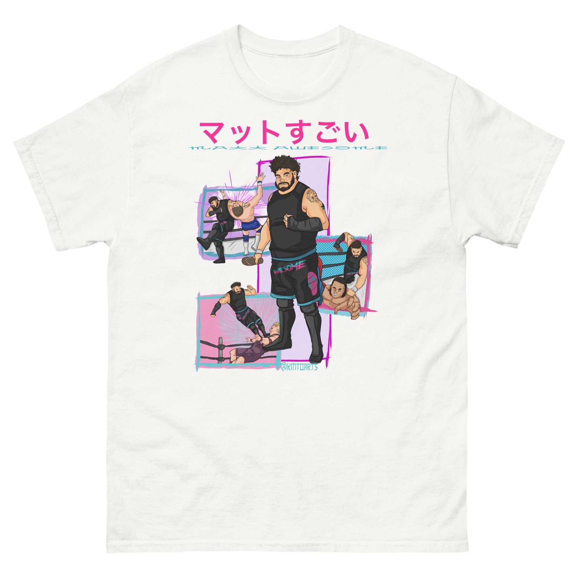 Matt Awesome "Anime Awesome" Short Sleeve Unisex t-shirt