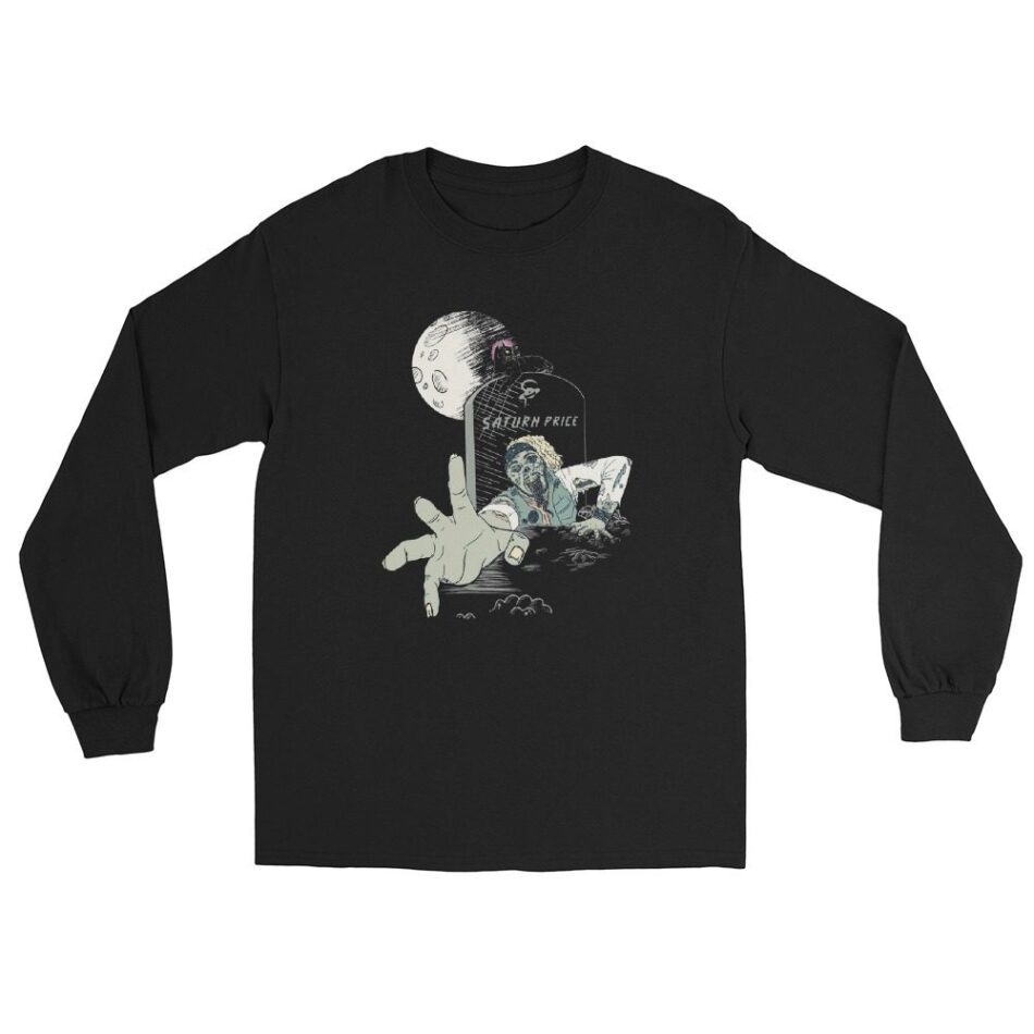 Saturn Price "Crawling From The Grave" Unisex Long Sleeve Shirt