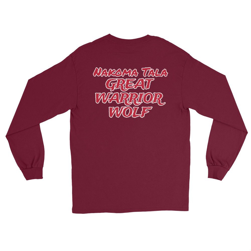 Nakoma Tala “Great Warrior Wolf” Unisex Long Sleeve Shirt