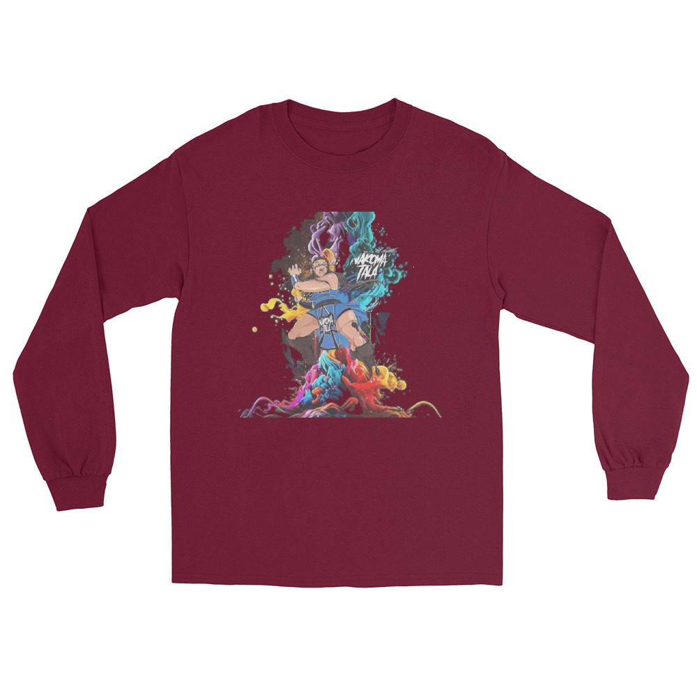 Nakoma Tala “Great Warrior Wolf” Unisex Long Sleeve Shirt