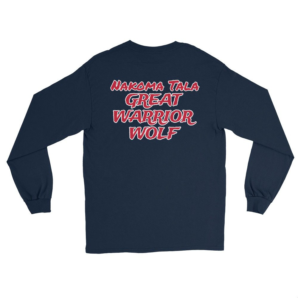 Nakoma Tala “Great Warrior Wolf” Unisex Long Sleeve Shirt