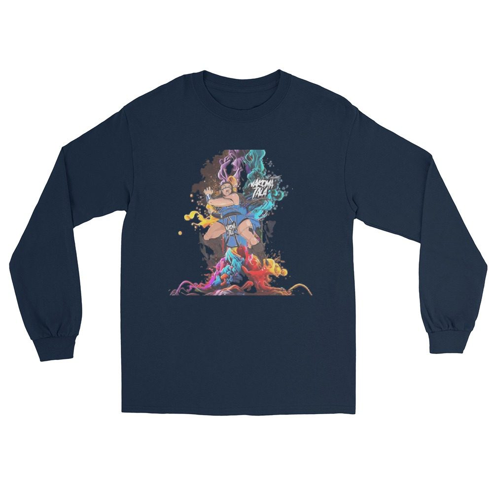 Nakoma Tala “Great Warrior Wolf” Unisex Long Sleeve Shirt