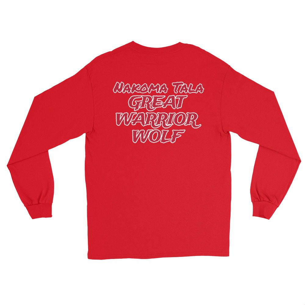 Nakoma Tala “Great Warrior Wolf” Unisex Long Sleeve Shirt