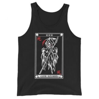 Gavin Alexander "Death Tarot" Unisex  Tank Top