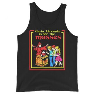 Gavin Alexander "Gavin is for the Masses" Unisex Tank Top