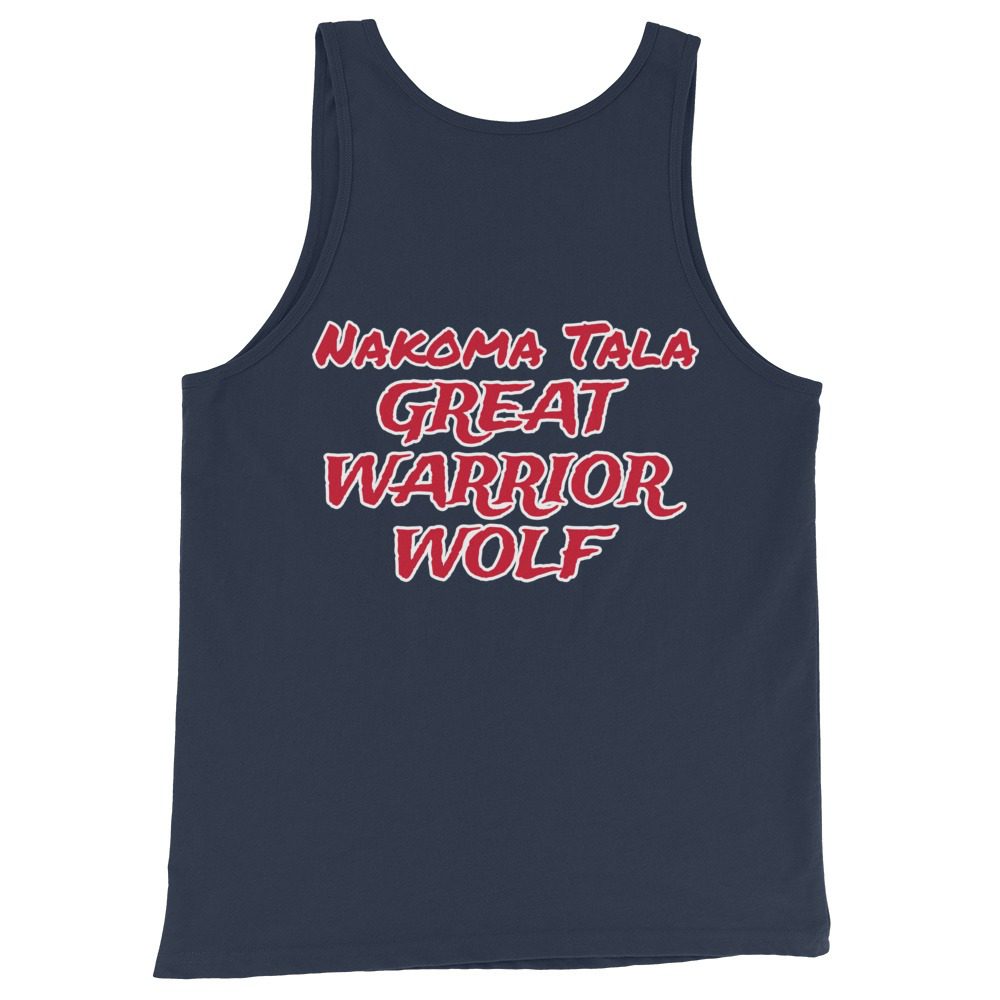Nakoma Tala “Great Warrior Wolf” Unisex Tank Top