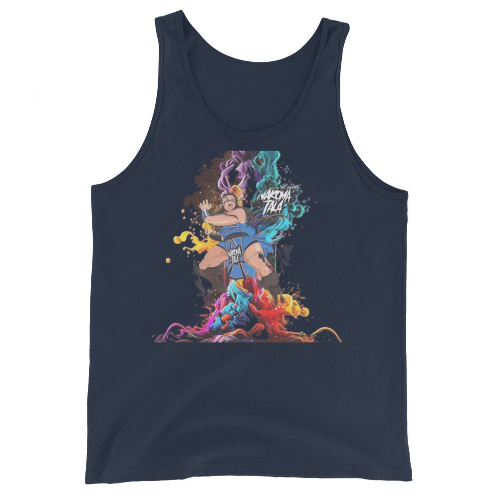 Nakoma Tala “Great Warrior Wolf” Unisex Tank Top