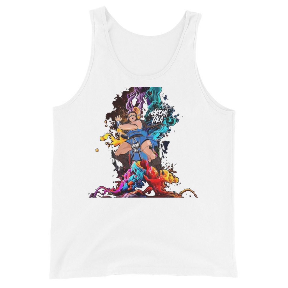 Nakoma Tala “Great Warrior Wolf” Unisex Tank Top