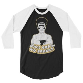 Corey Calhoun "Hotdog? Handshake?" 3/4 sleeve raglan shirt