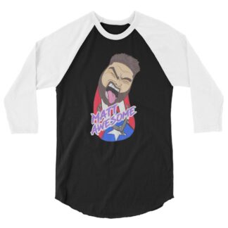 Matt Awesome "Soy Chancla" 3/4 sleeve raglan shirt