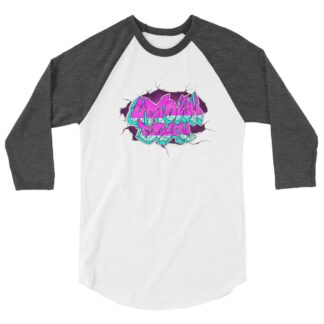 Matt Awesome "The Uptown Boys Logo" 3/4 sleeve raglan shirt