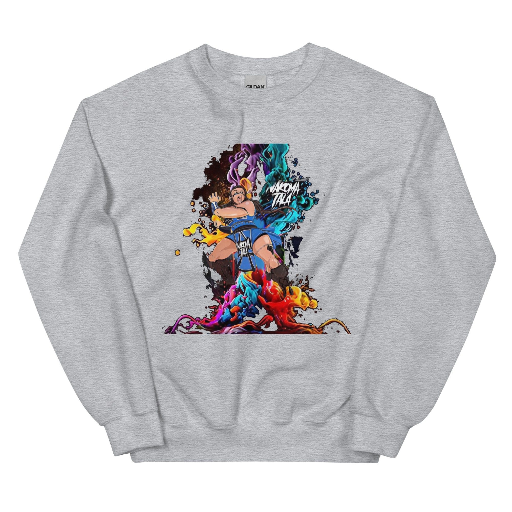Nakoma Tala “Great Warrior Wolf” Unisex Sweatshirt