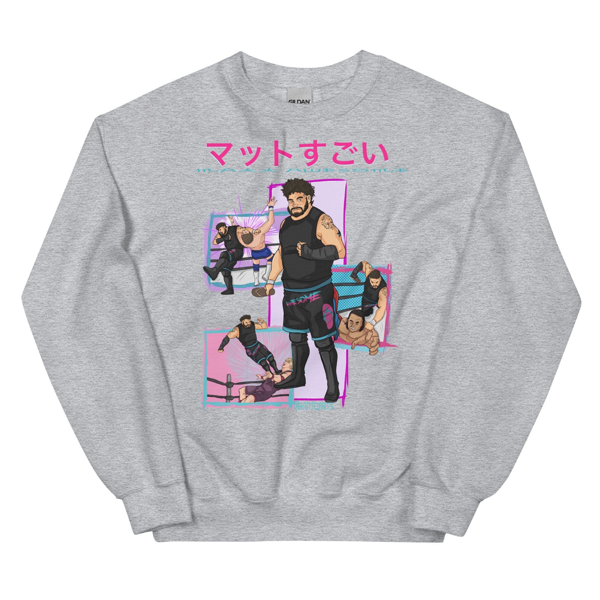 Matt Awesome "Anime Awesome" Unisex Sweatshirt