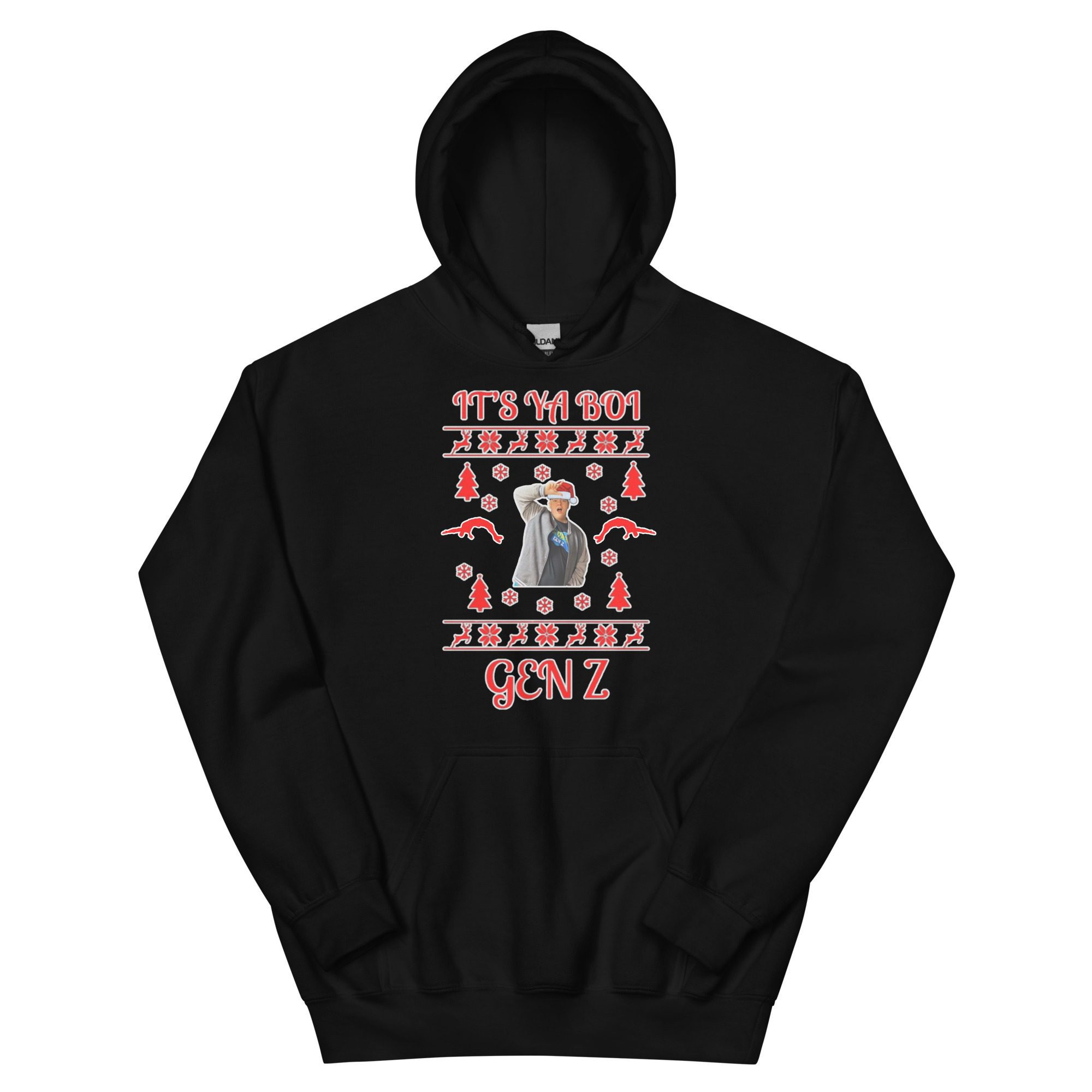 Gen Z "Ugly Christmas Sweater" Unisex Hoodie