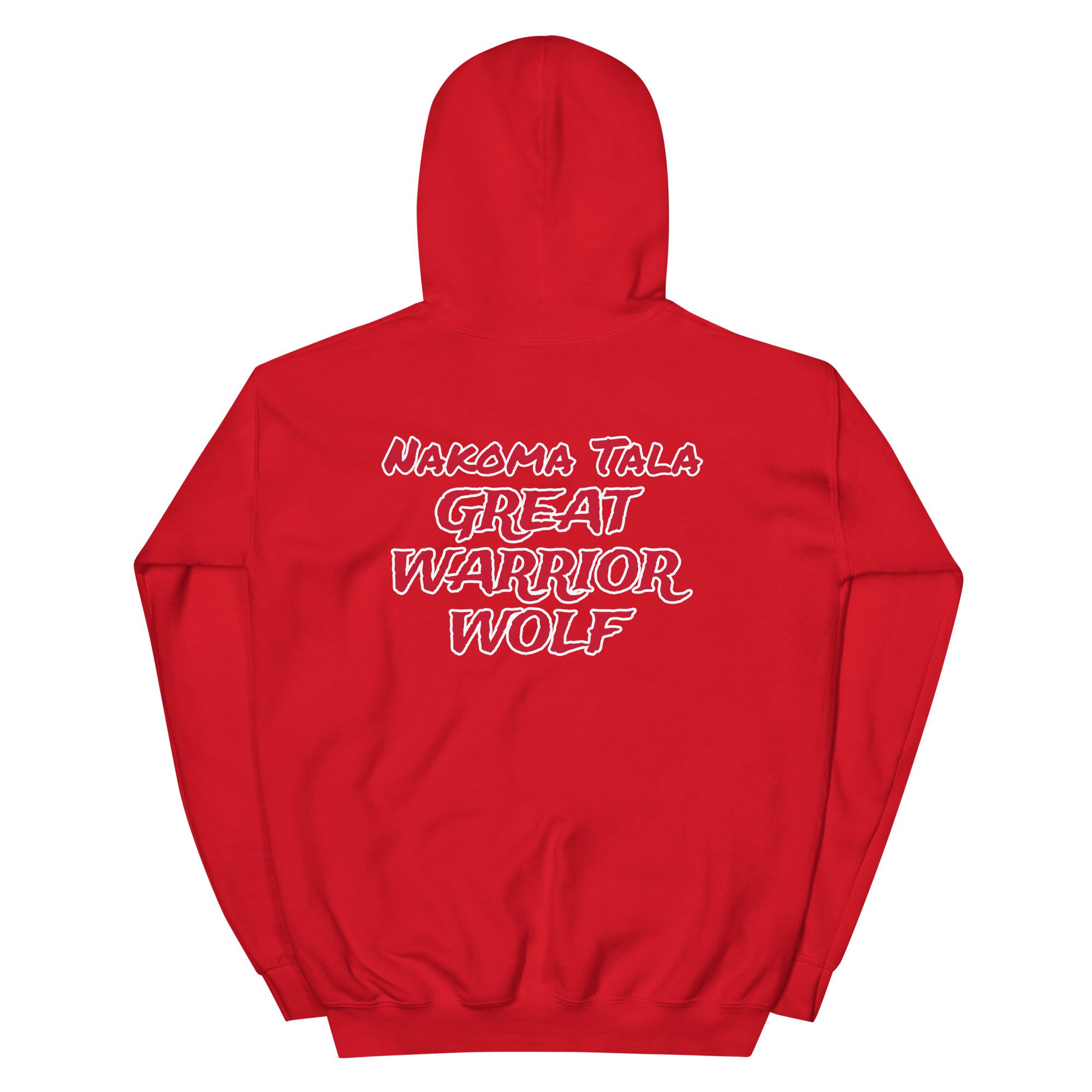 Nakoma Tala “Great Warrior Wolf” Unisex Hoodie